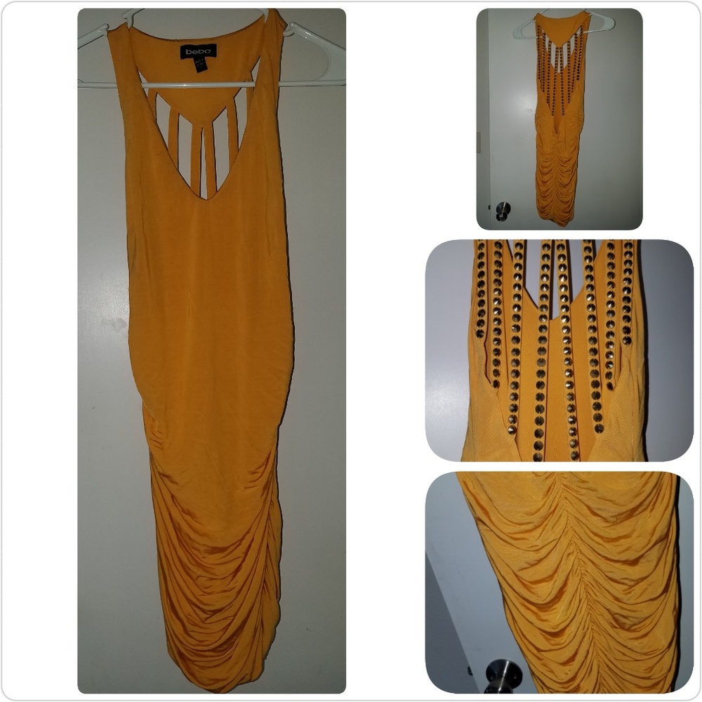 Bebe Dress Gold